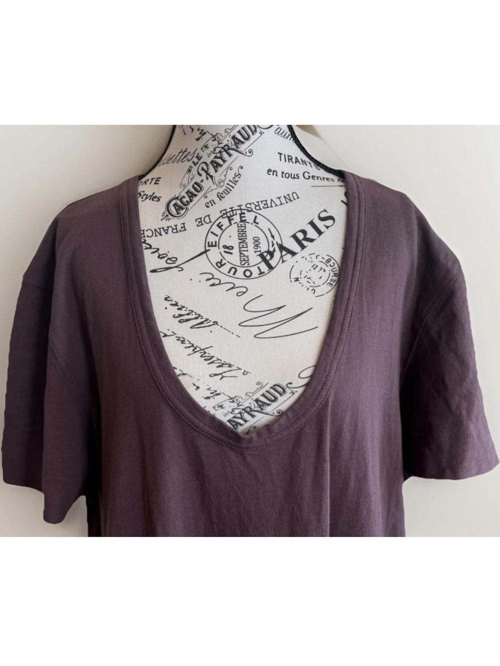 Free People Beach Herron Drop Waist T Shirt Midi Dress Chocolate Brown Small NWT - Picture 4 of 11